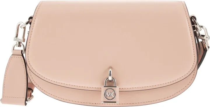 Mila - Medium Leather Messenger Bag