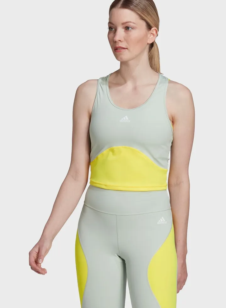 Hiit Logo Croped Tank