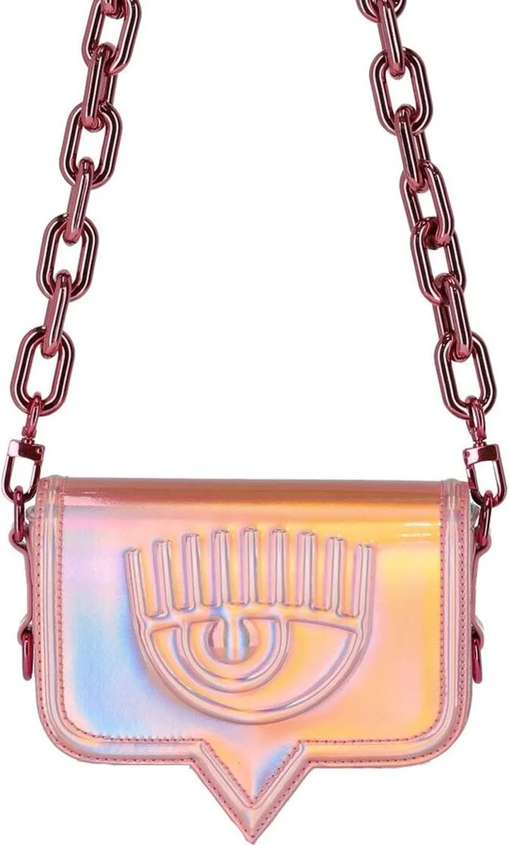 Eyelike Mirror Small Pink Crossbody Bag