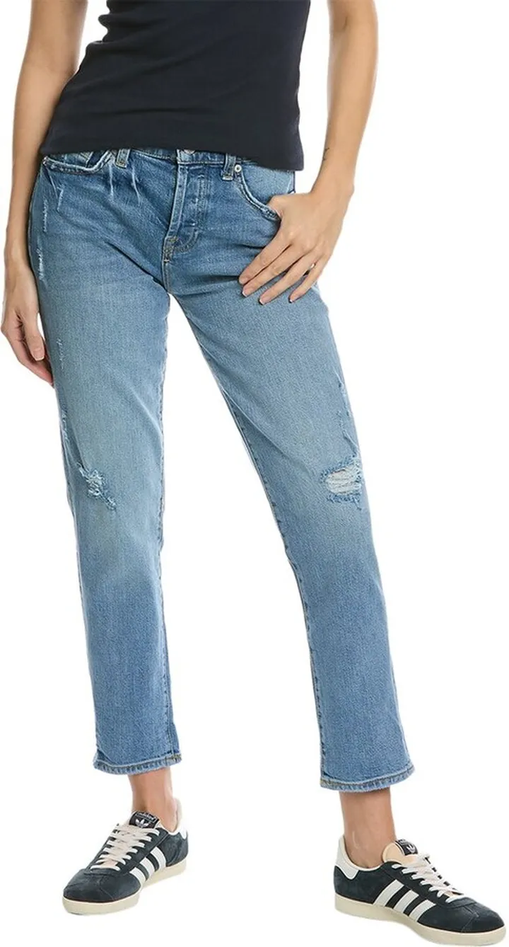 7 For All Mankind Josefina Figleaf Feminine Boyfriend Jean