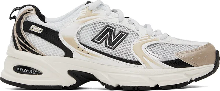 New Balance White 530 Sneakers