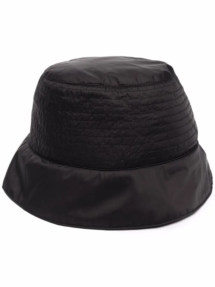 Zip-Detail Bucket Hat