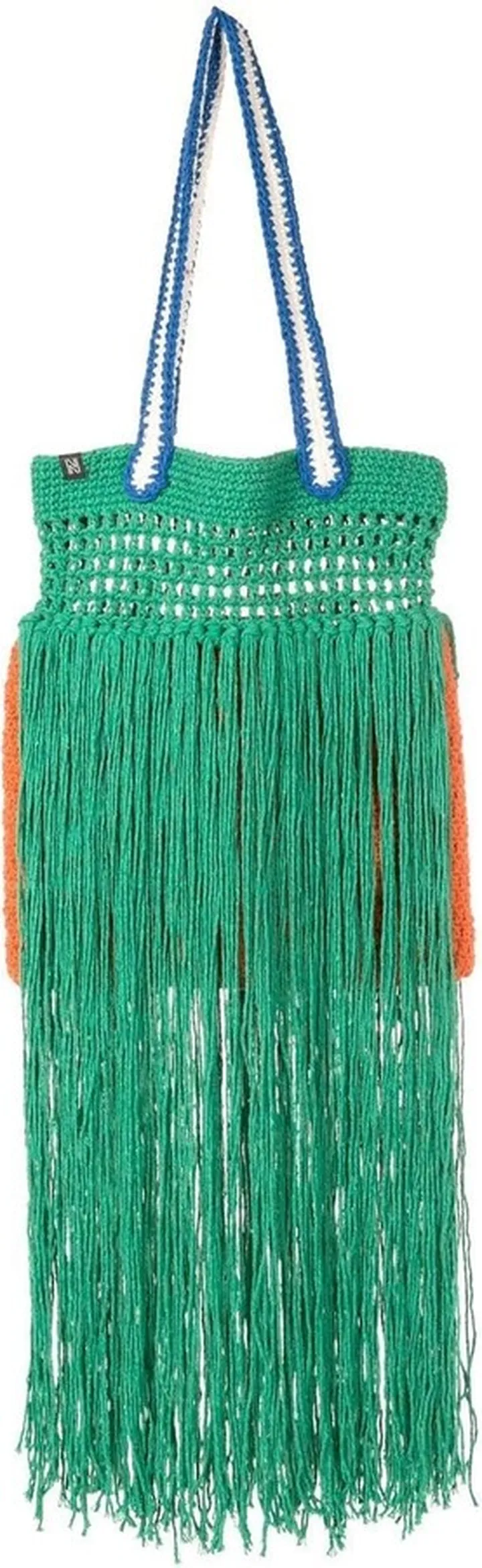Felipa fringe-detail knitted tote bag