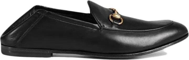 Horsebit leather loafer