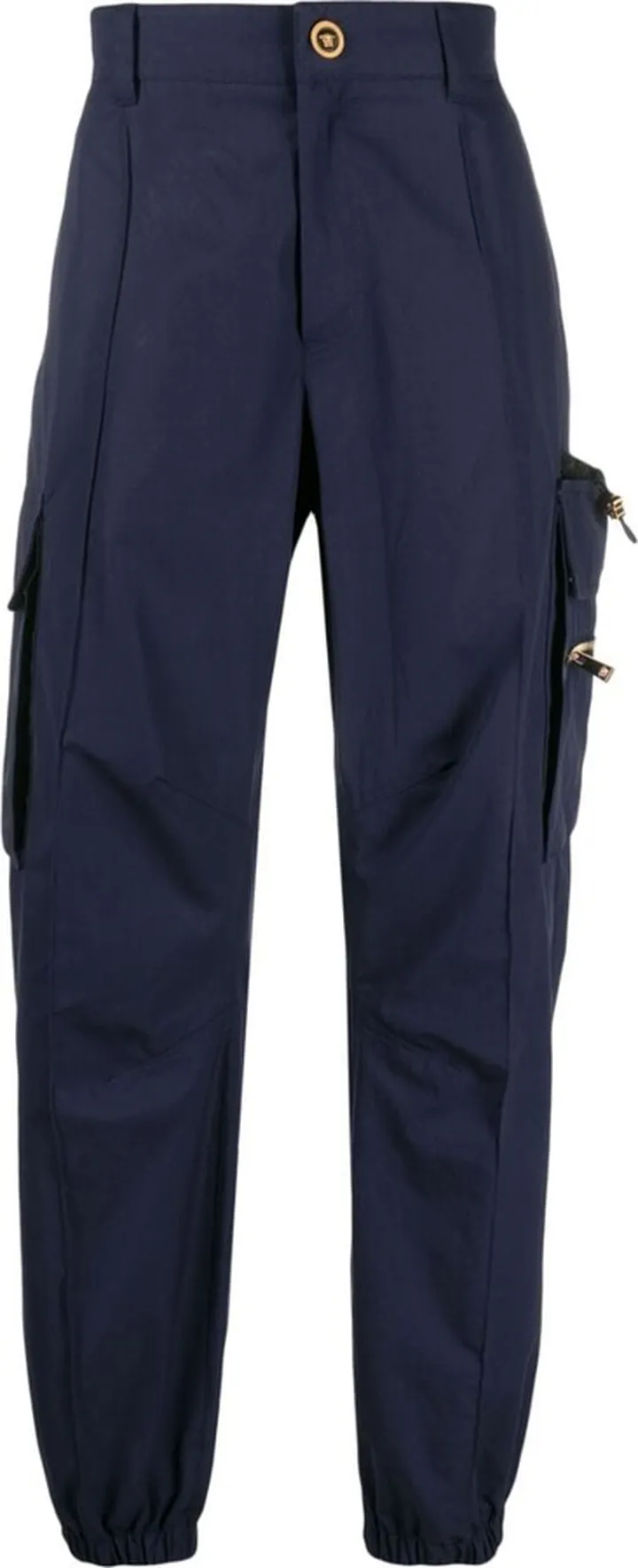 Straight-Leg Cargo Trousers
