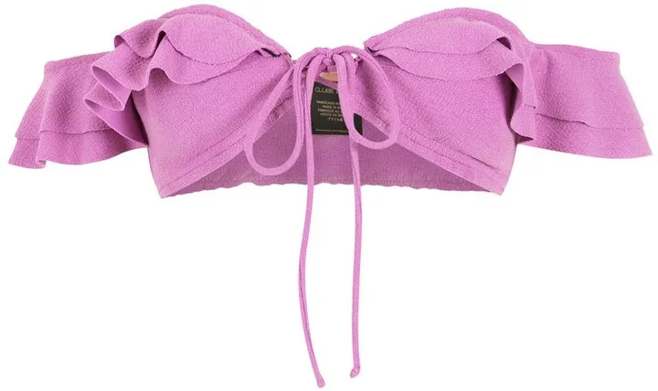 Hopi off-the-shoulder bikini top