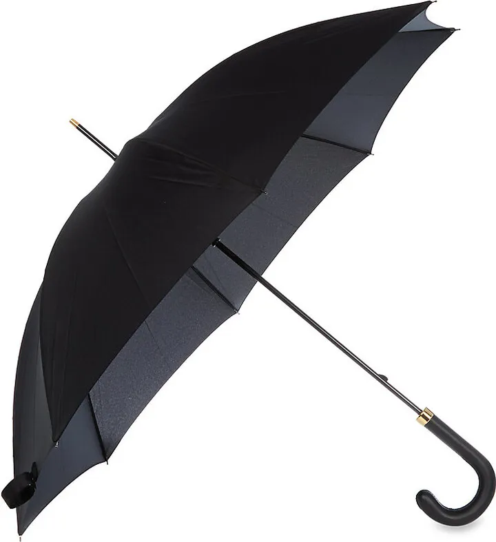 Womens Black Minister Black Umbrella