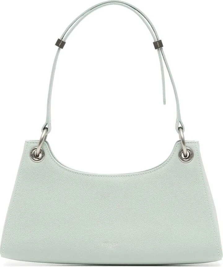 Logo Leather Shoulder Bag