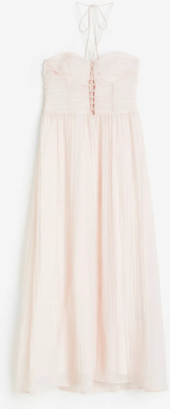 Lacing-detail Maxi Dress