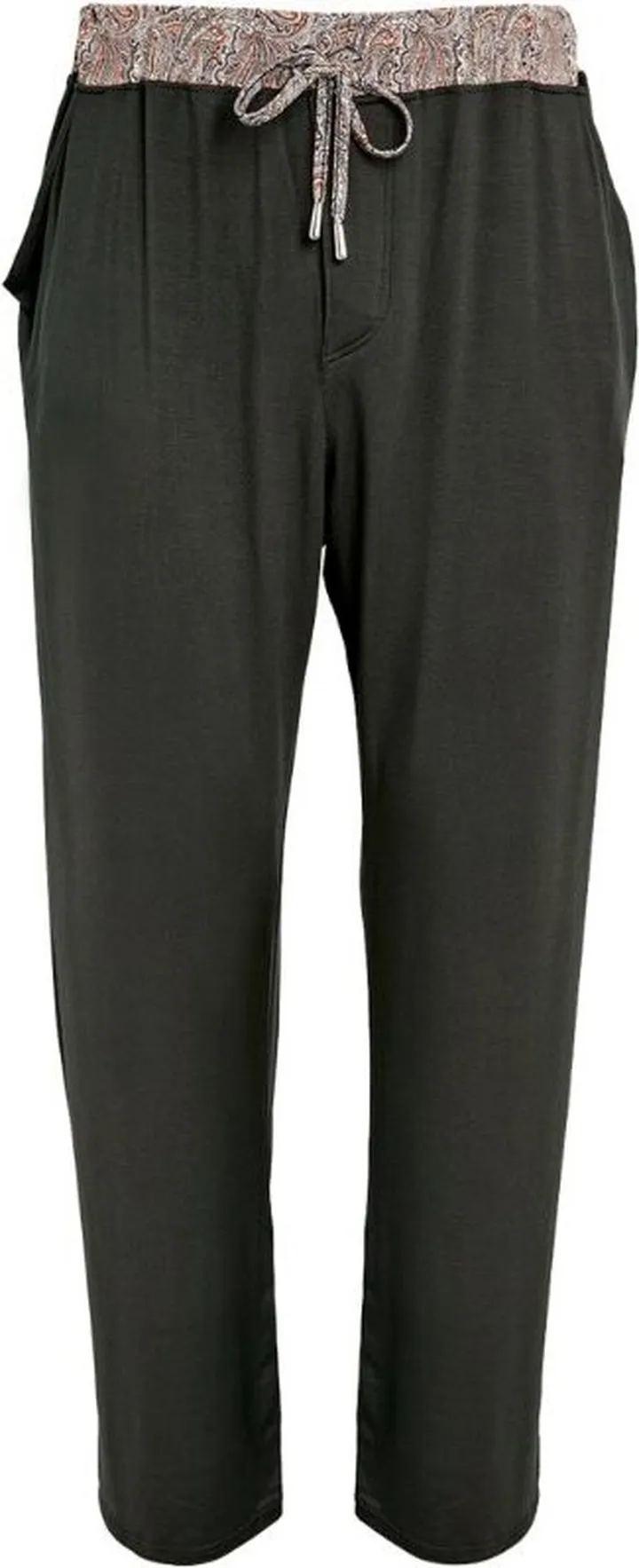 Homebody Paisley-Trim Trousers