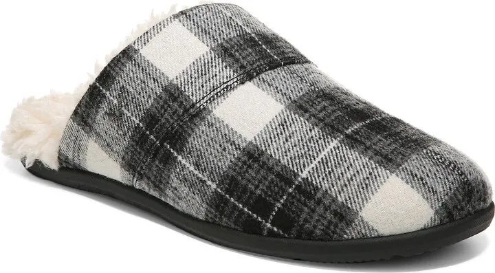 Alfons Faux Flur Slipper