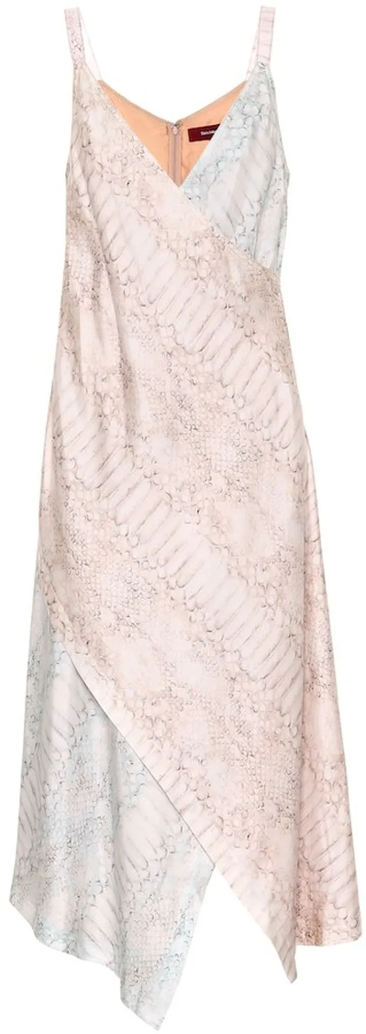 Alicia printed silk midi dress