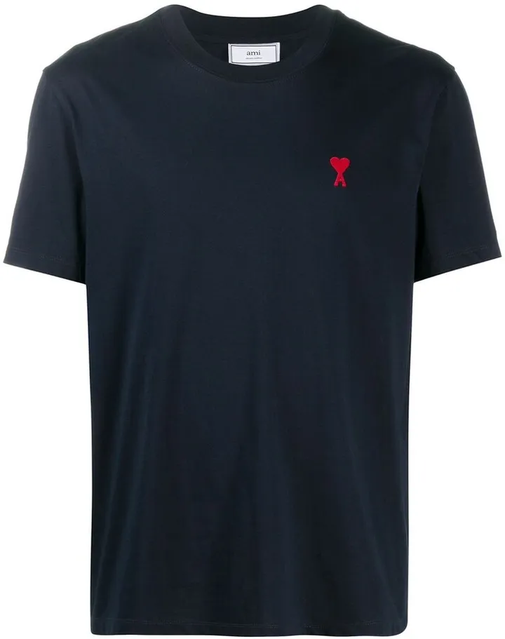 logo-embroidered short-sleeve T-shirt