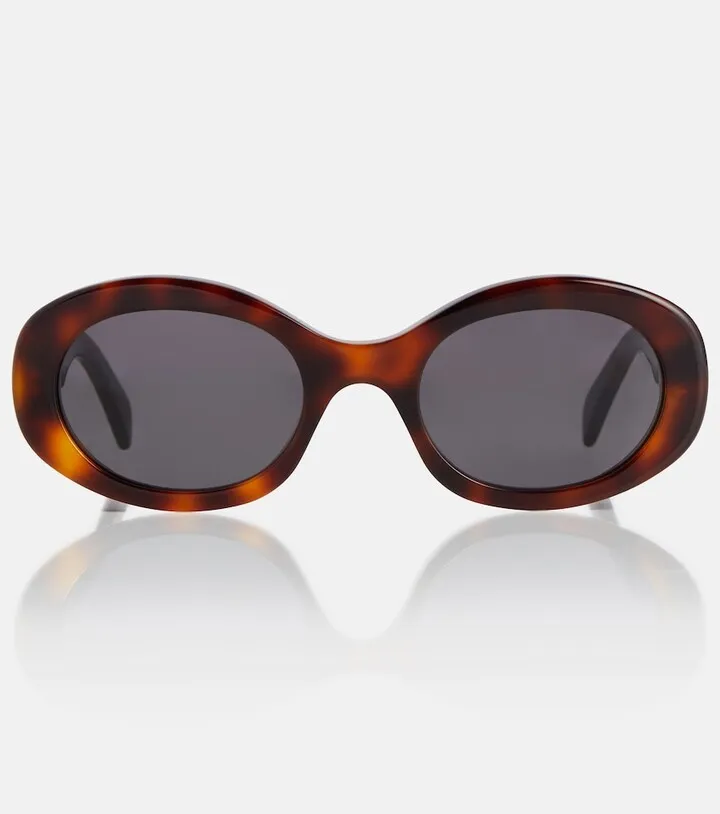 Triomphe 01 oval sunglasses