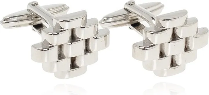 Lanvin Polished Logo Engraved Cufflinks