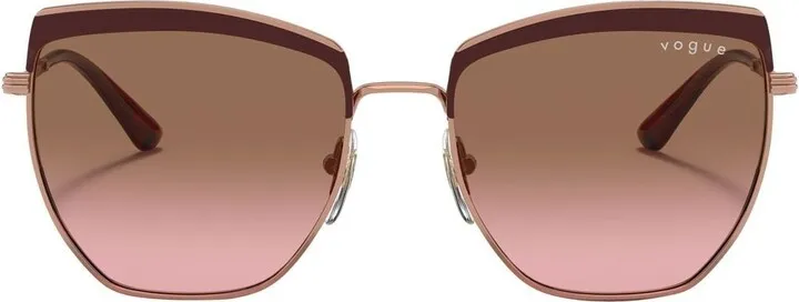 Cat-Eye Tinted Sunglasses