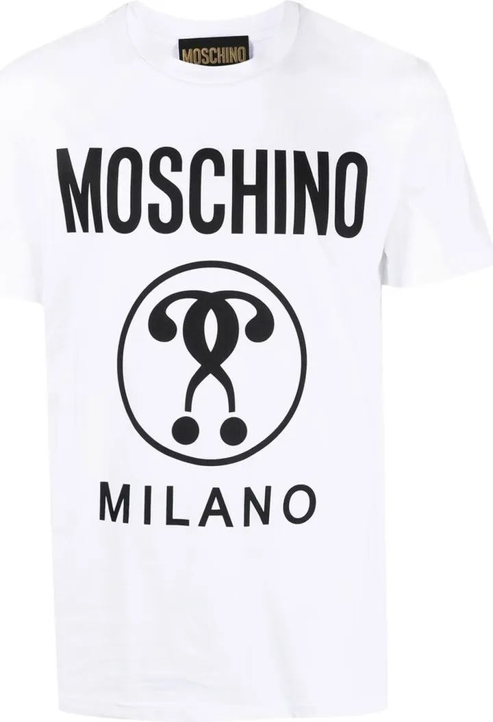 logo-print organic-cotton T-shirt