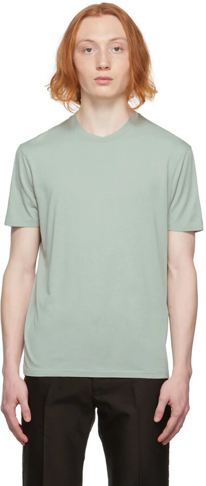 TOM FORD Green Jersey T-Shirt