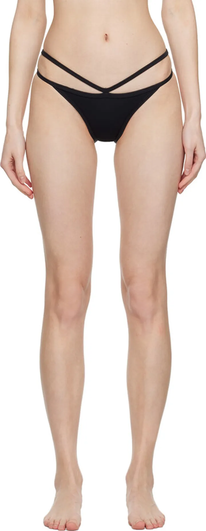 Baserange Black Nida Bikini Bottom