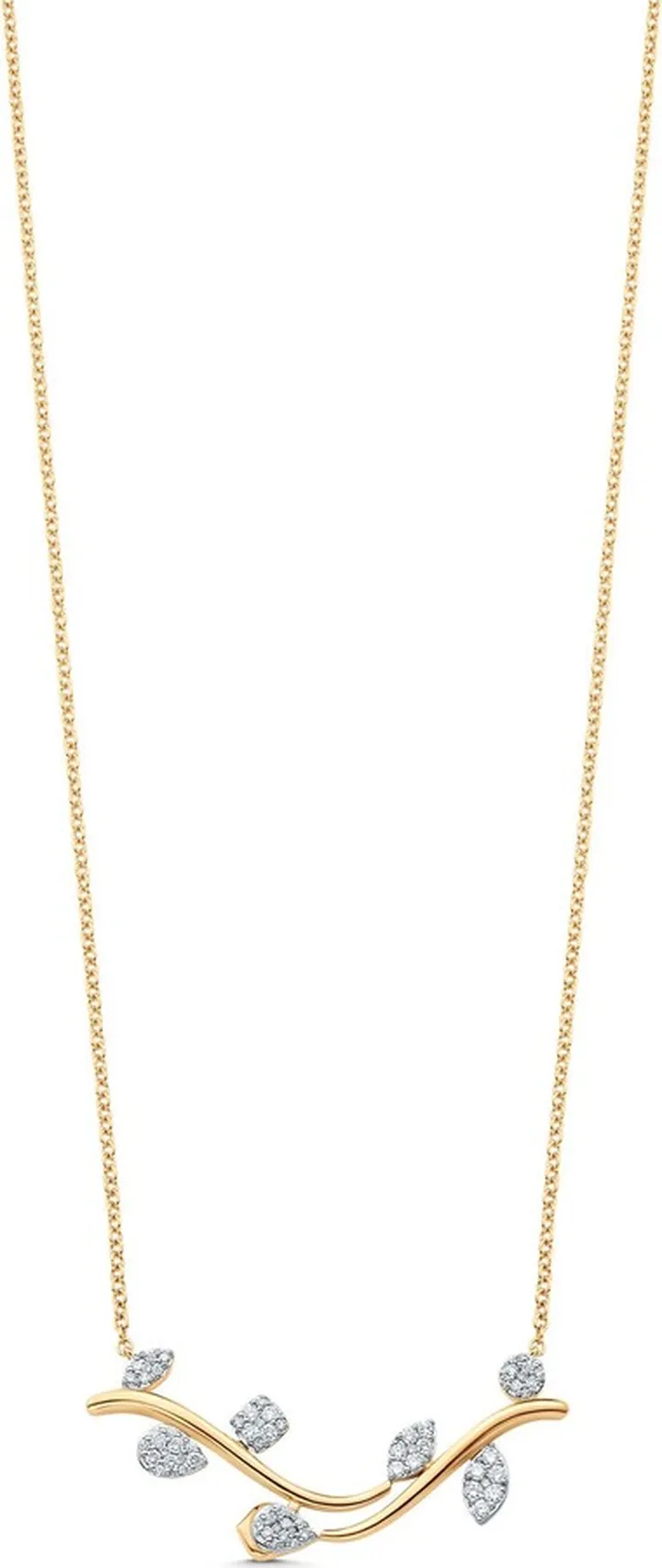 Lierre Diamond Pendant Necklace