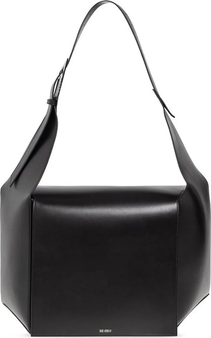 The Attico Morning Logo Printed Shoulder Bag