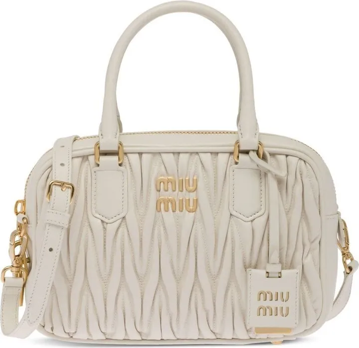 Matelassé Leather Tote