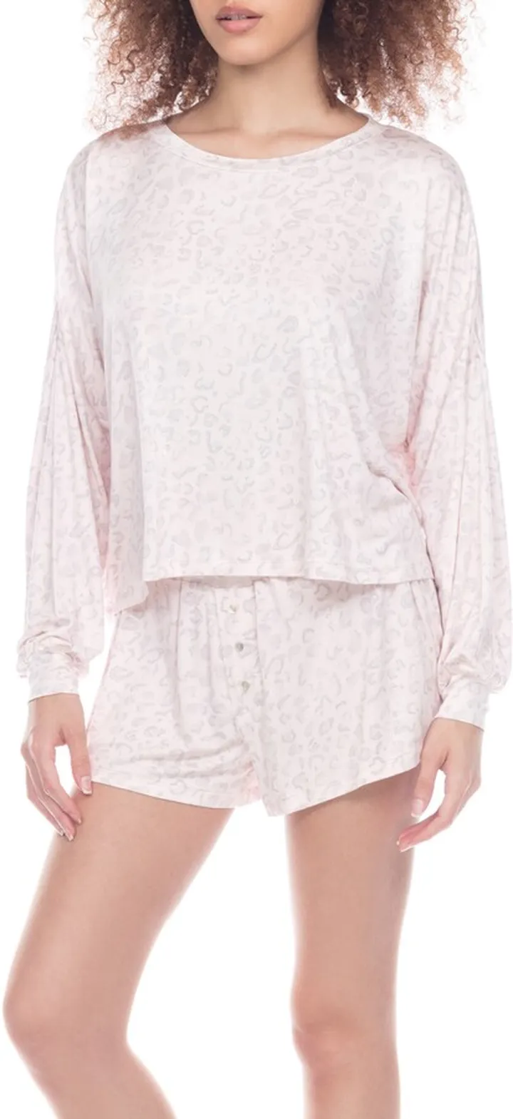 All American Long Sleeve Shortie Pajamas