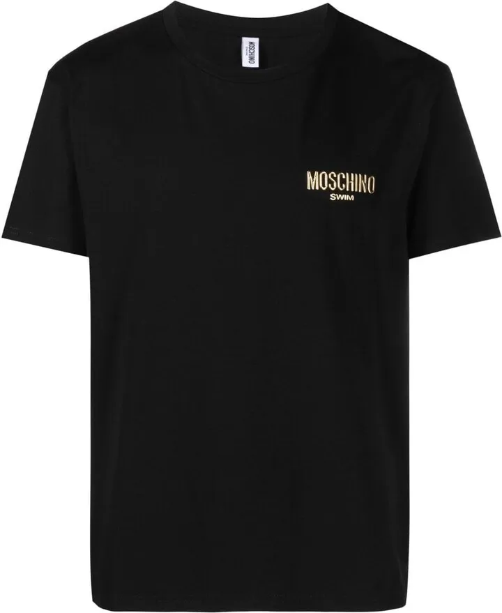 logo-motif crew neck T-shirt