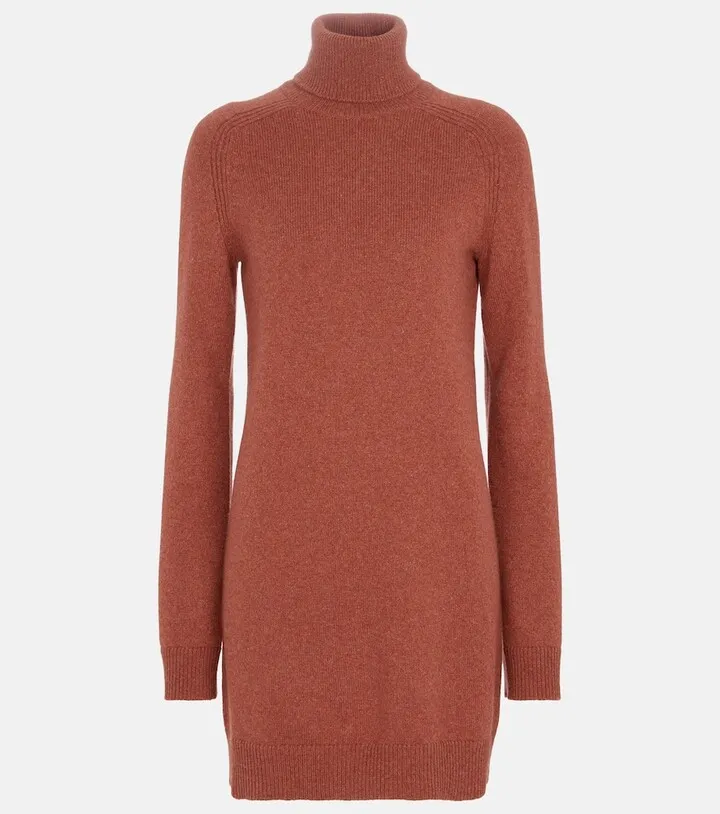 Dunster cashmere minidress