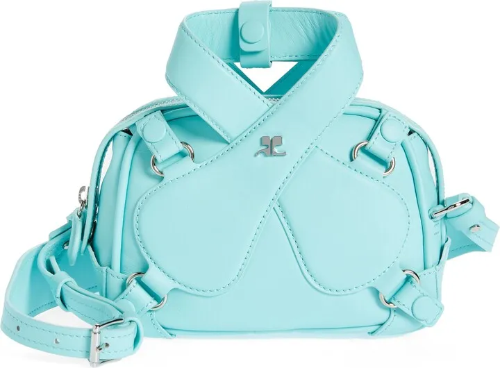 Loop X Leather Baguette Bag