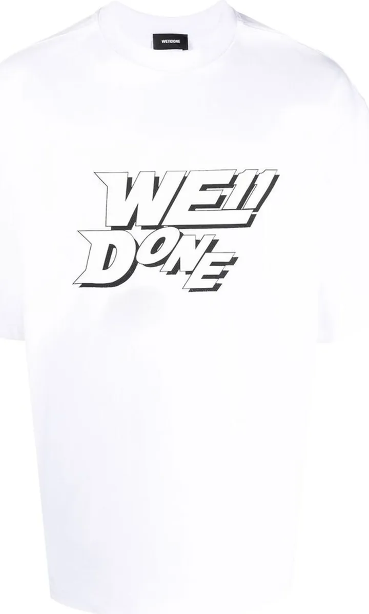 logo-print cotton T-shirt