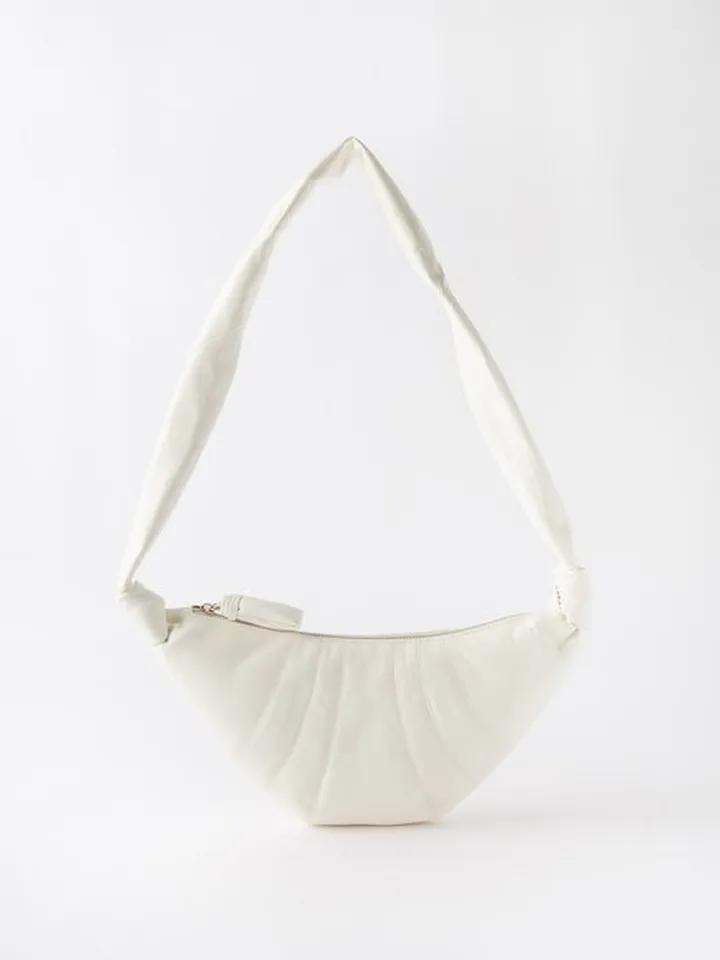 Croissant Small Leather Cross-body Bag