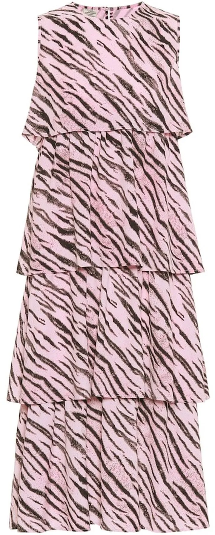 Aija tiger-print midi dress
