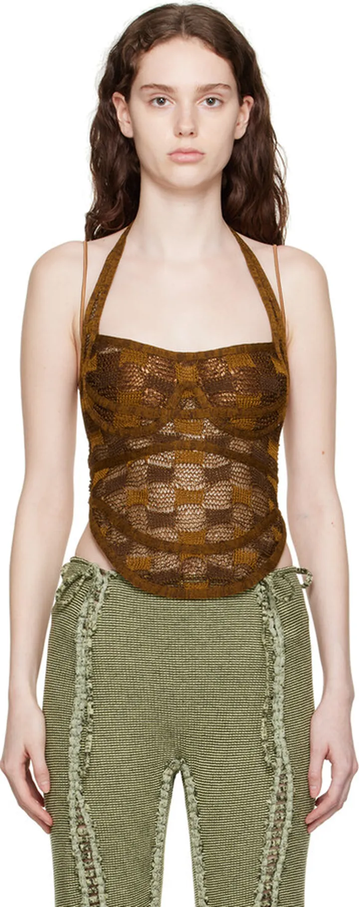 Isa Boulder Brown Cowgirl Camisole