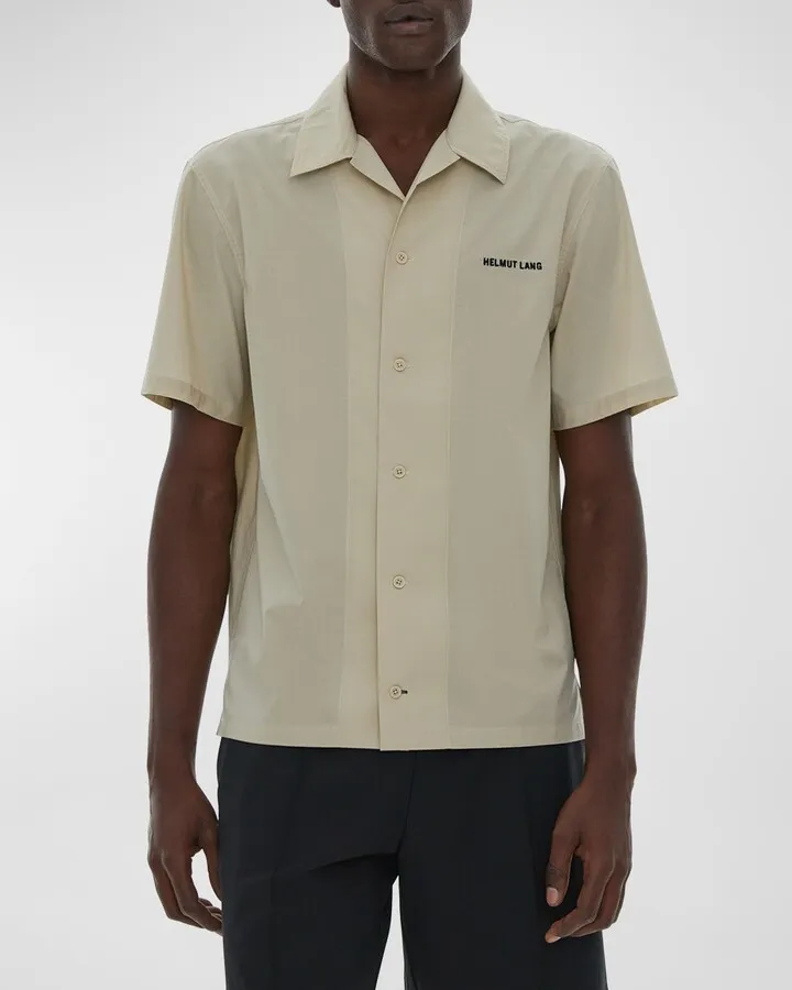 Men's Short-Sleeve Camp Shirt