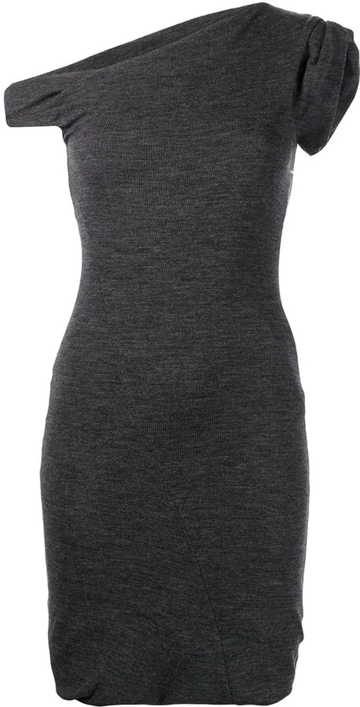 Asymmetric Off-Shoulder Minidress