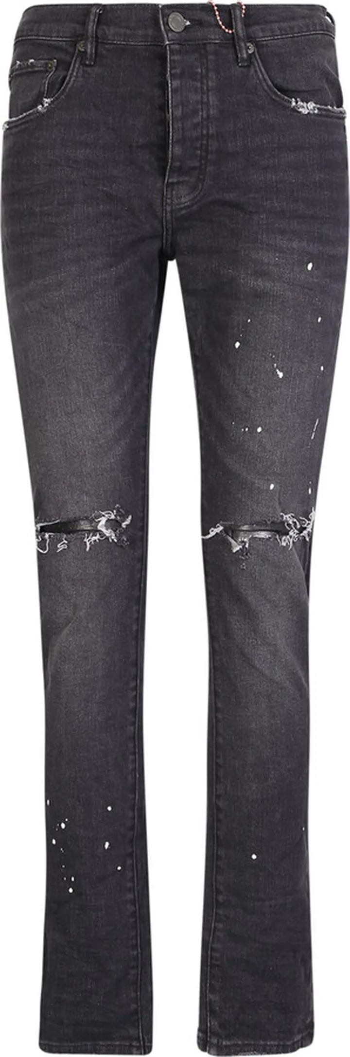 Distressed Ripped Knee Jeans