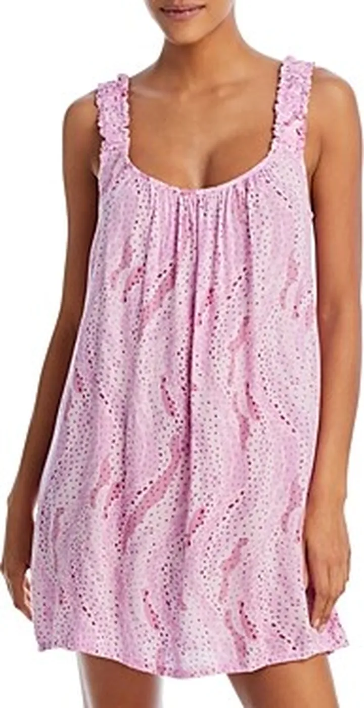 Pj Salvage Miami Ruched Strap Chemise