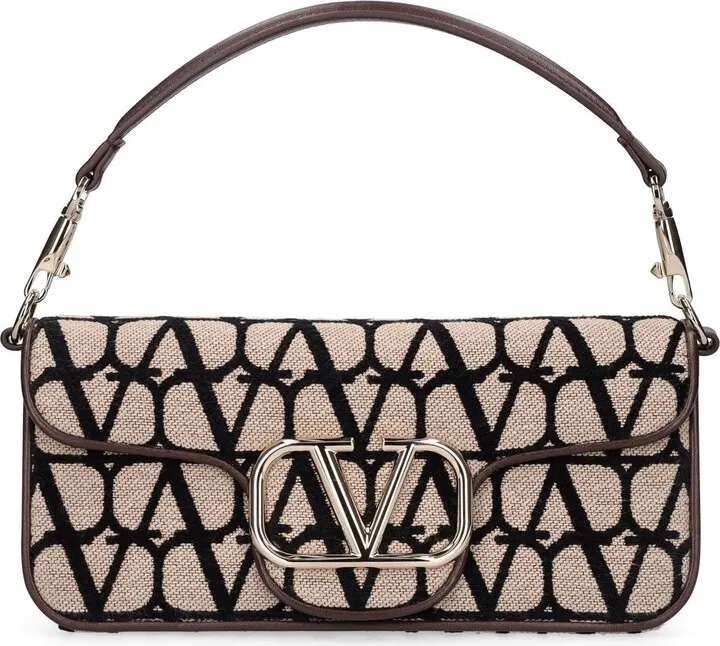 Loco' jacquard shoulder bag