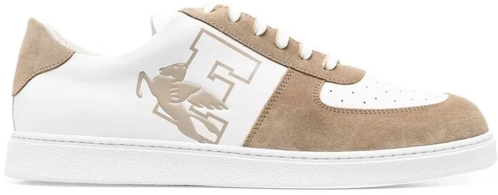 Pegaso panelled low-top sneakers