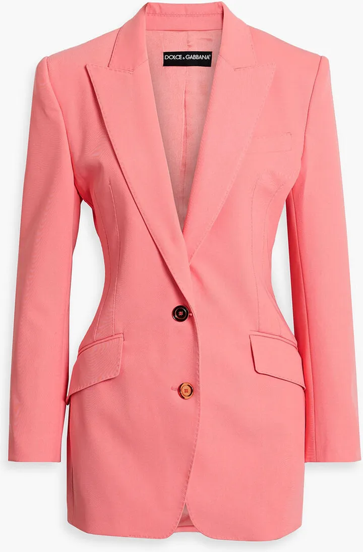 Twill blazer