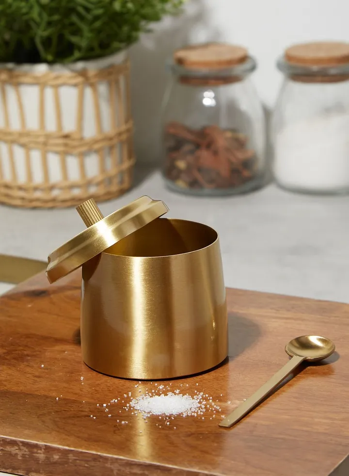 Brass Sugar Pot
