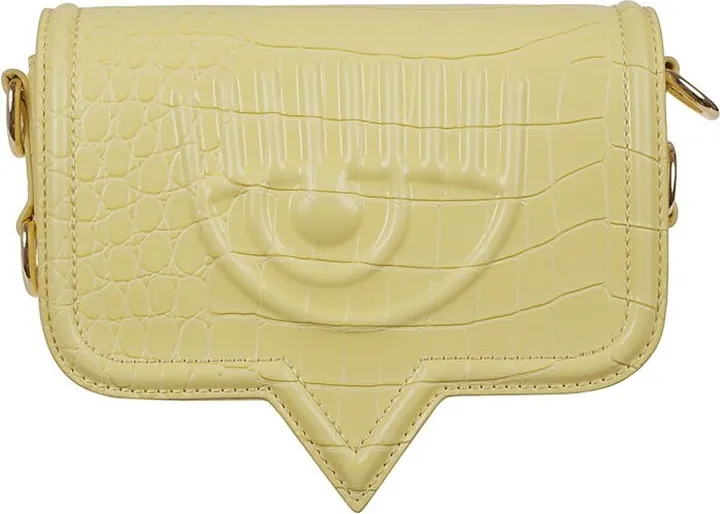 Chiara Ferragni Logo Embossed Shoulder Bag
