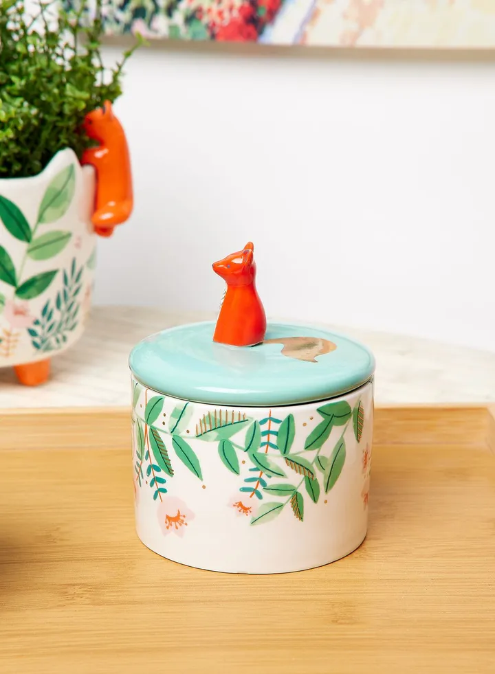 Secret Garden Fox Jar