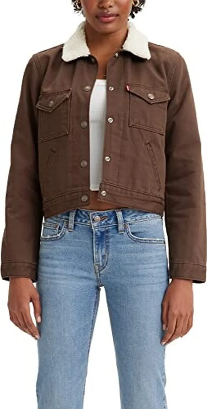 Levi's Women's Og Snap Sherpa Trucker