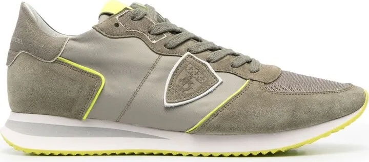 Low-Top Leather Trainers