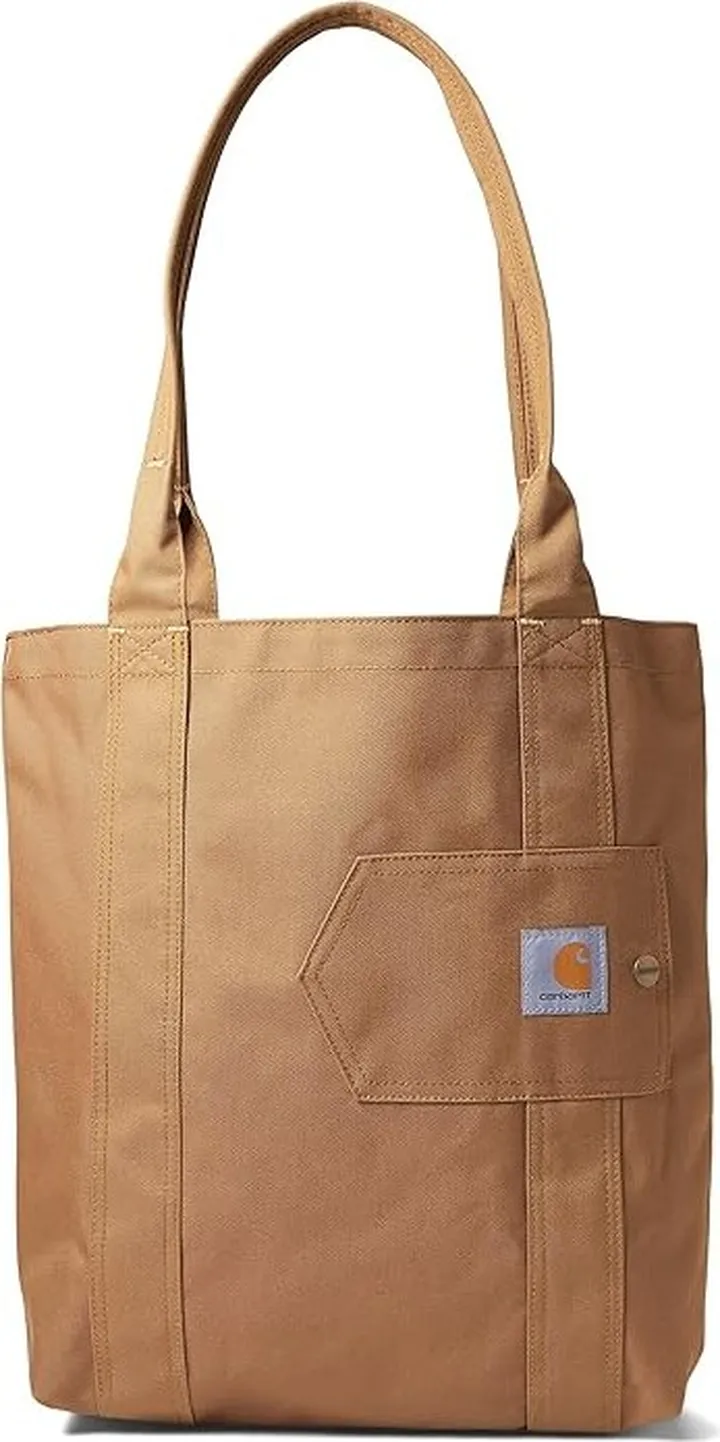 Carhartt Vertical Open Tote (Carhartt Brown) Handbags