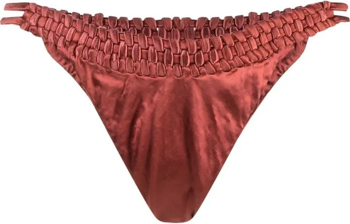 Chain-Link Detailing Bikini Bottom