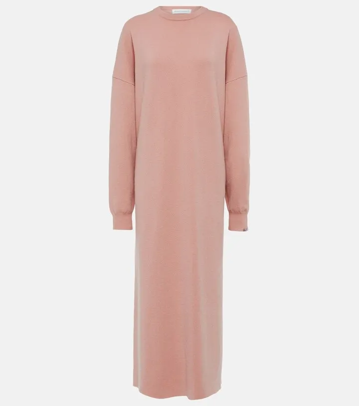 N°106 Weird cashmere-blend midi dress