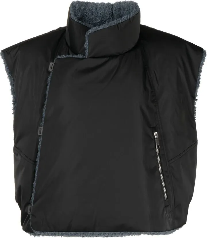 Reversible Faux-Shearling Gilet